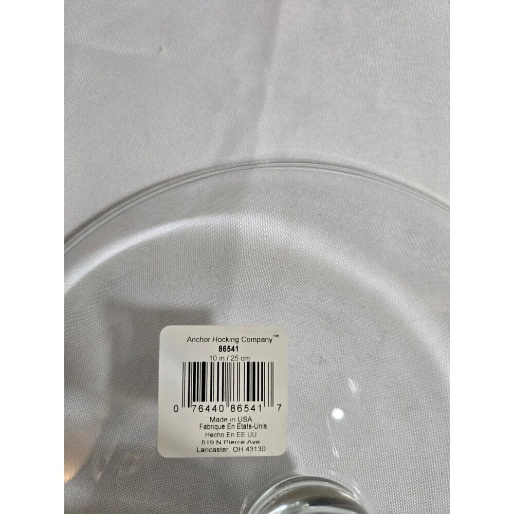 Glass Pie or Tart Elevated Stand,  9 3/4